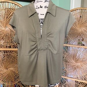 Old Navy XXL Olive green top